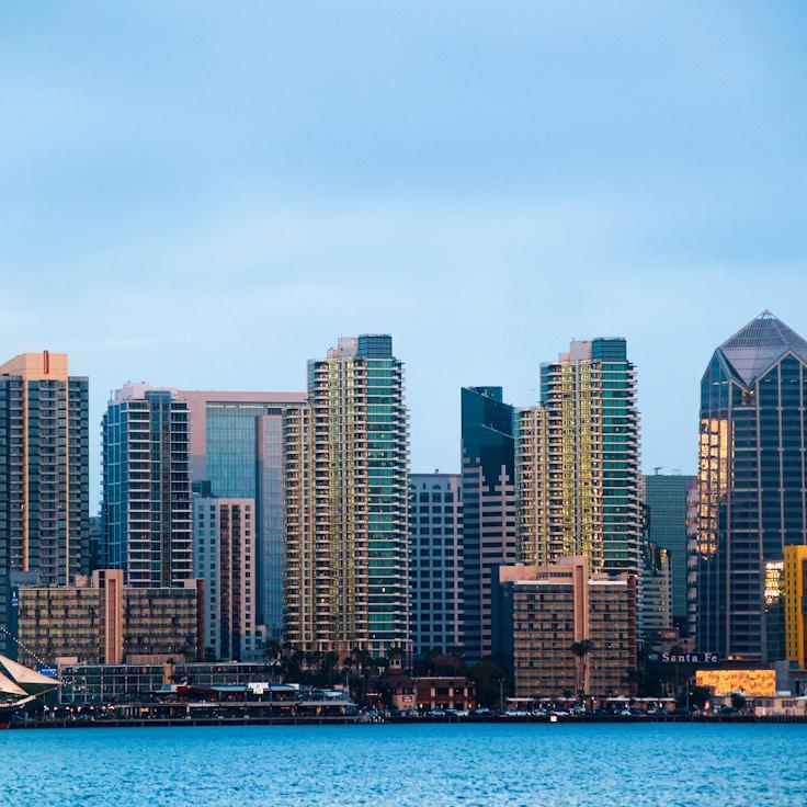 Sunset outdoors in Italy